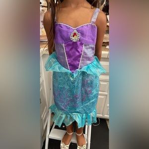 Disney little mermaid kids costume size 4-6